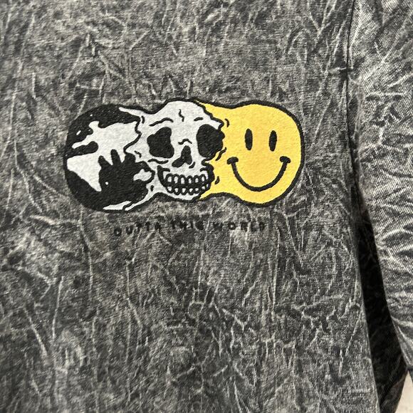 GLOBE BRAND AU Mineral Wash Skate Shirt Sz S - Picture 5 of 5